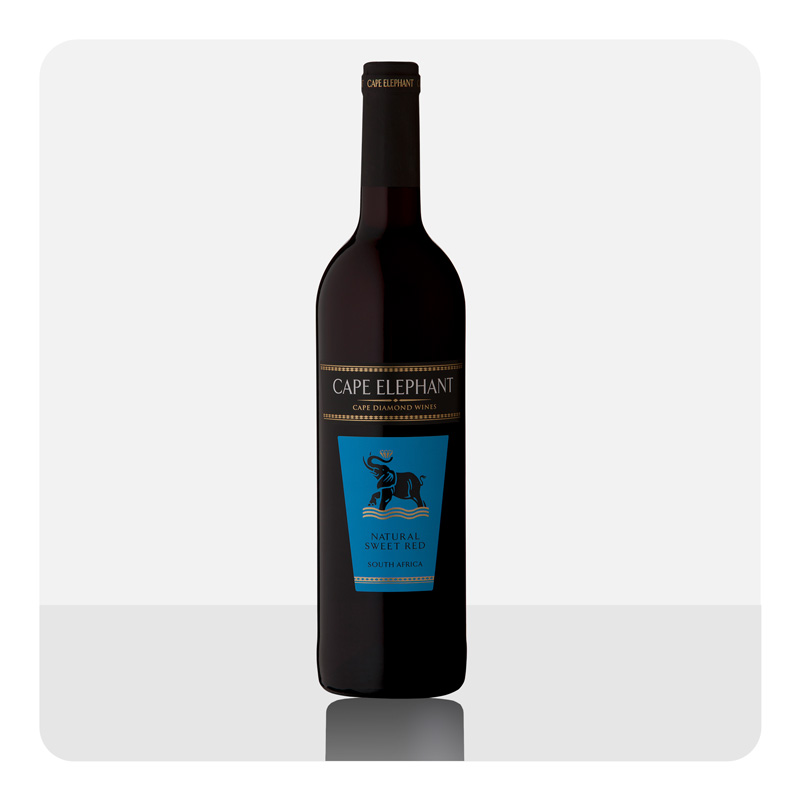 开普大象-低度甜红葡萄酒